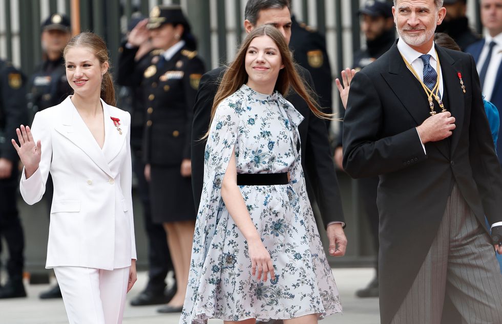 Cómo funciona Borow, el lugar donde Sofía de Borbón alquiló el vestido que llevaba en la jura de su hermana