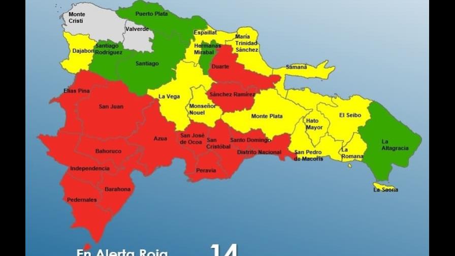 COE amplia alertas ante lluvias persistentes en el país