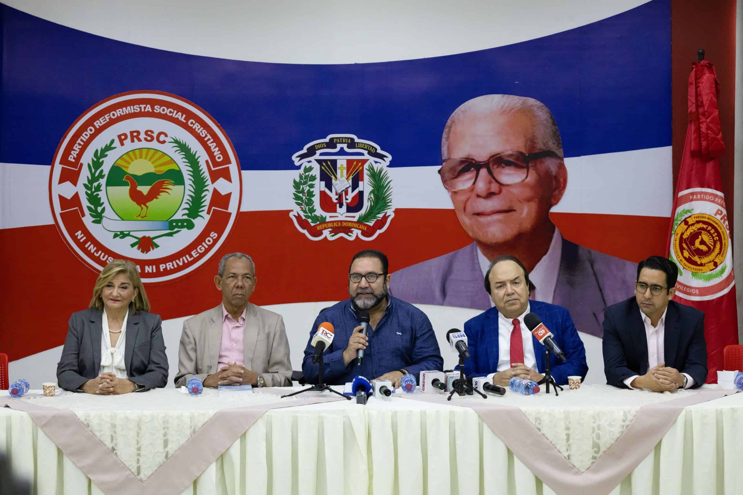 Partido Reformista Social Cristiano proclamará a Abinader este domingo