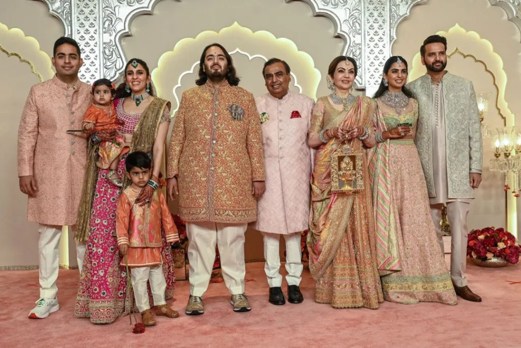 Así fue la boda del año en la India de Ambani y Merchant: jets privados, la bendición de Modi y cameo de las Kardashian