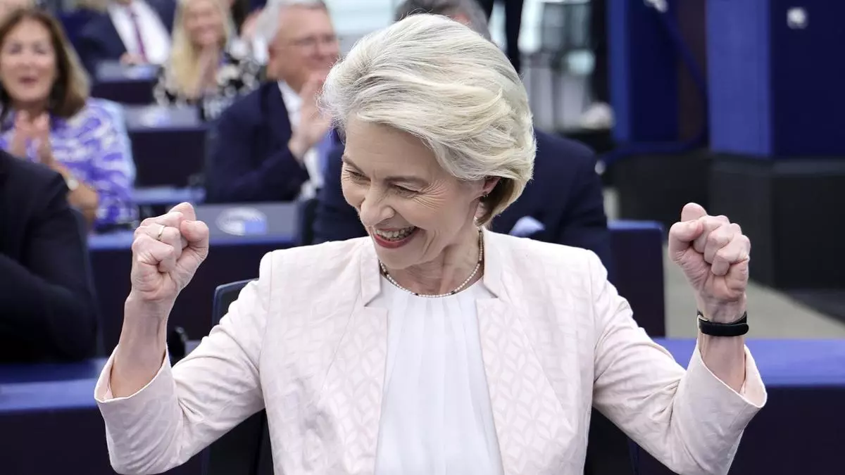 Von der Leyen, reelegida presidenta de la Comisión Europea